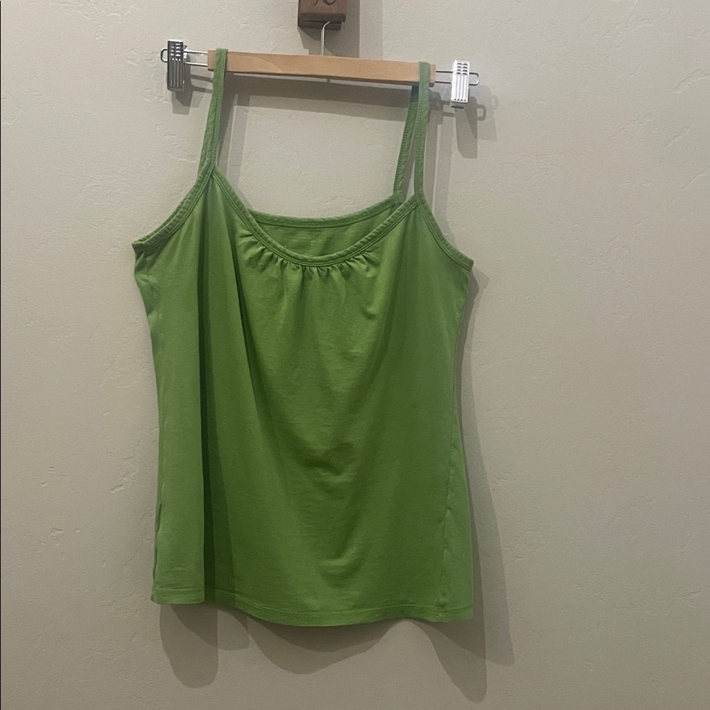 LOFT Bright Green Camisole Top